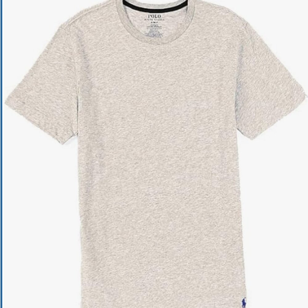 Polo Ralph Lauren Men S Cotton Jersey Sleep Shirt Extra Large XL Gray